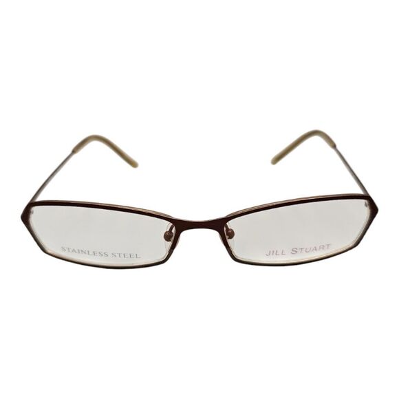 JILL STUART Women's Eyeglasses JS-188-1 honey 51-16 135 Clear Lenses NEW - Picture 2 of 16
